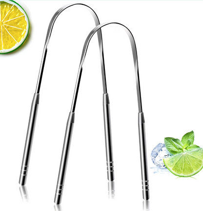 FreshRasp™ - Raspador Limpiador De Lengua Metalico