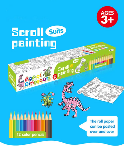 COLOR DRAW™ ROLLO DE PAPEL PARA COLOREAR