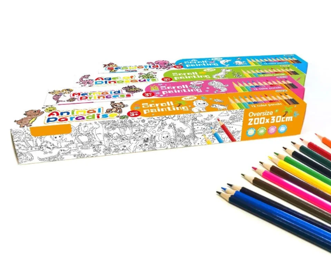 COLOR DRAW™ ROLLO DE PAPEL PARA COLOREAR