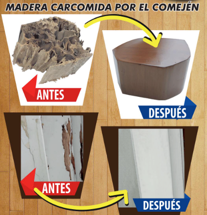 Masilla reparadora de madera