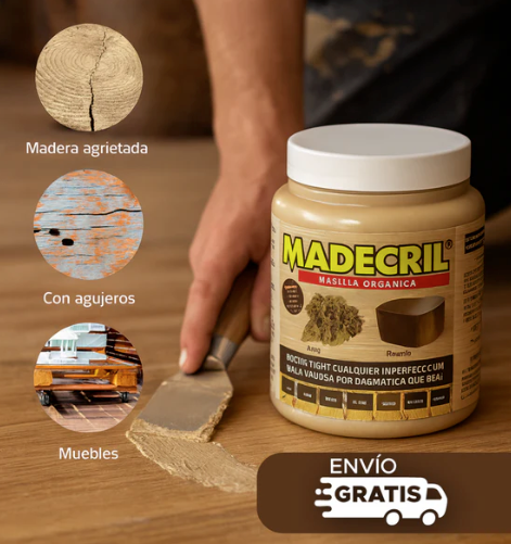 Masilla reparadora de madera