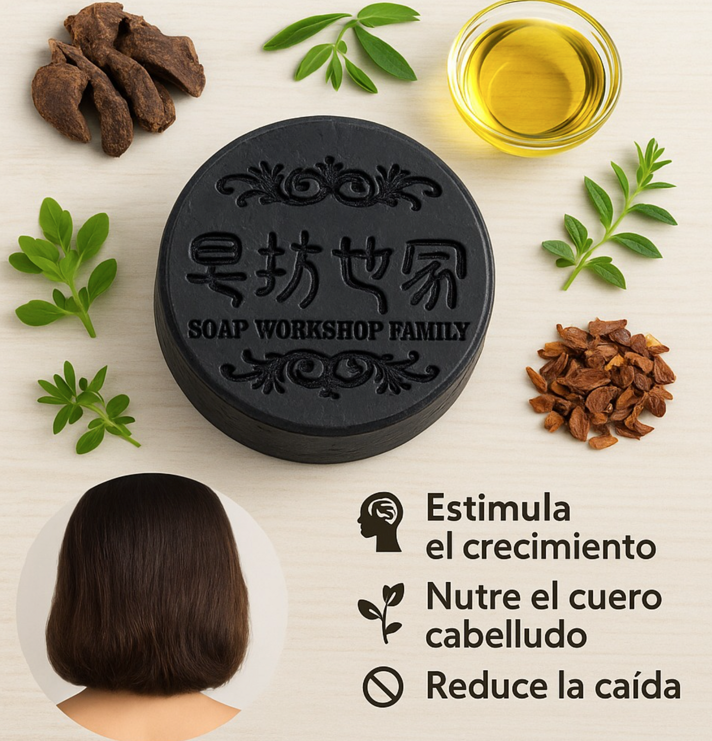 Shampoo Capilar En Barra