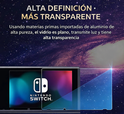 Vidrio Templado Para Nintendo Switch