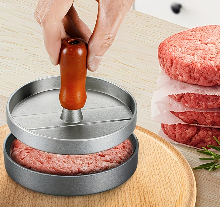 BurgerEase™ - Molde Para Hamburguesa
