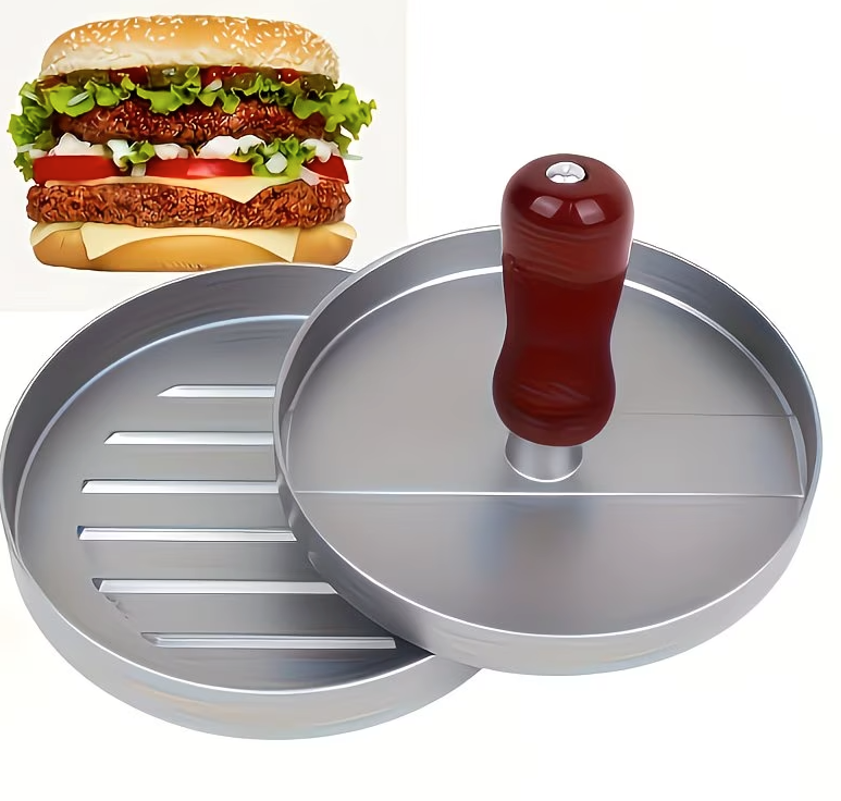 BurgerEase™ - Molde Para Hamburguesa