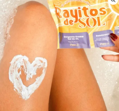 Kit Decolorante Rayitos De Sol
