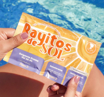 Kit Decolorante Rayitos De Sol