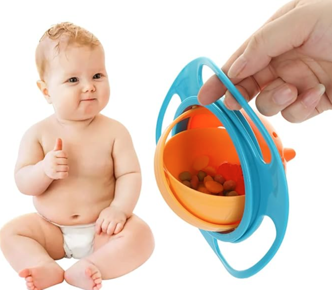 Plato Para Bebe Anti Derrame 360