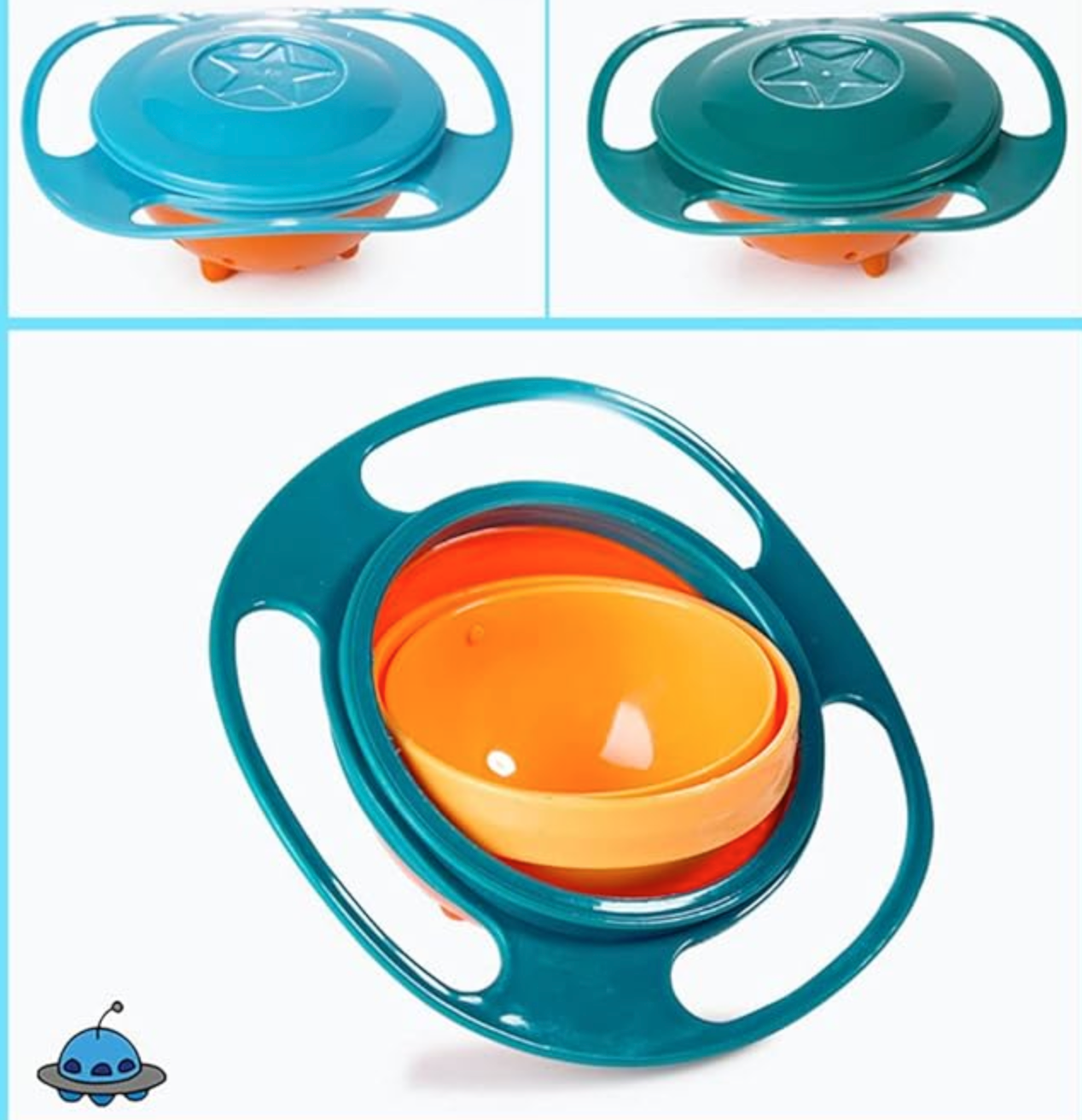 Plato Para Bebe Anti Derrame 360