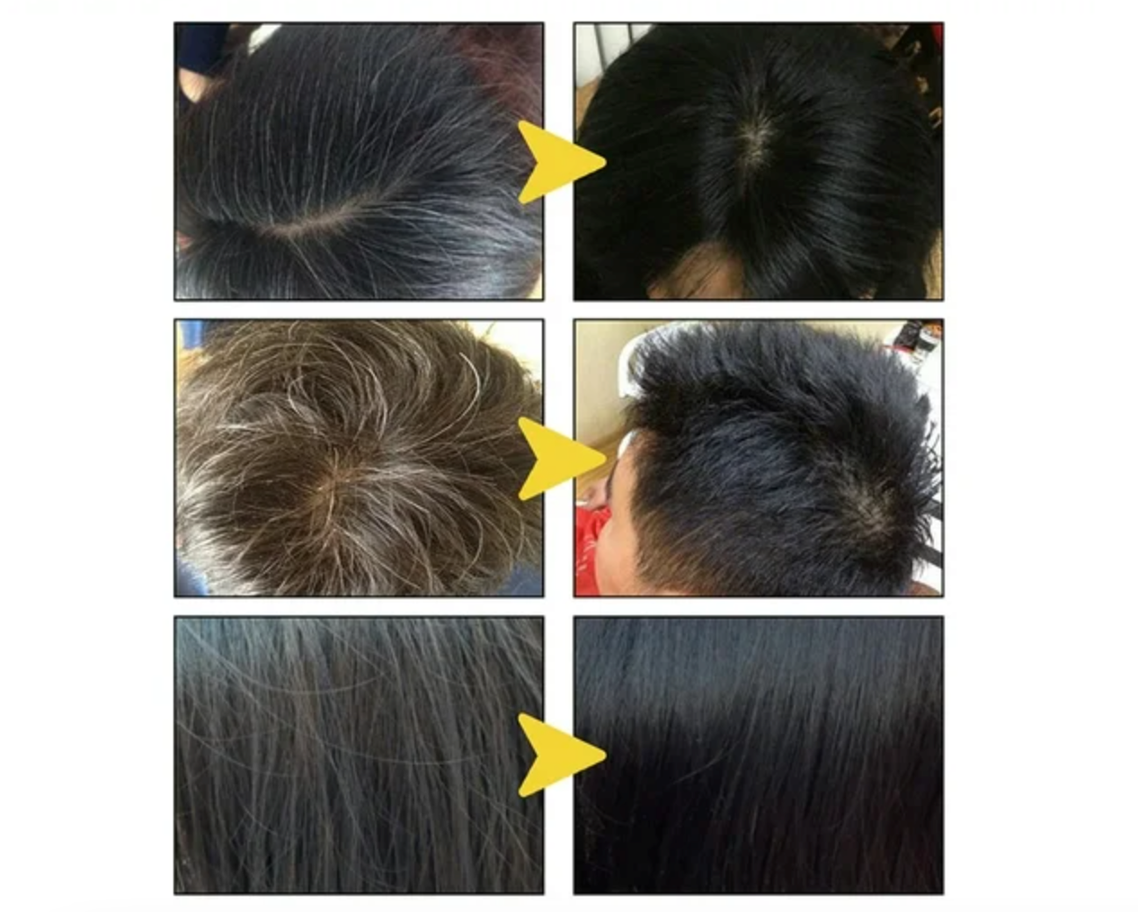 Black Hair Dye® - Shampoo Cubre Canas (250 ml)