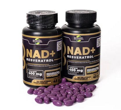 Nad+ Resveratrol Satoomi (x100 Capsulas)