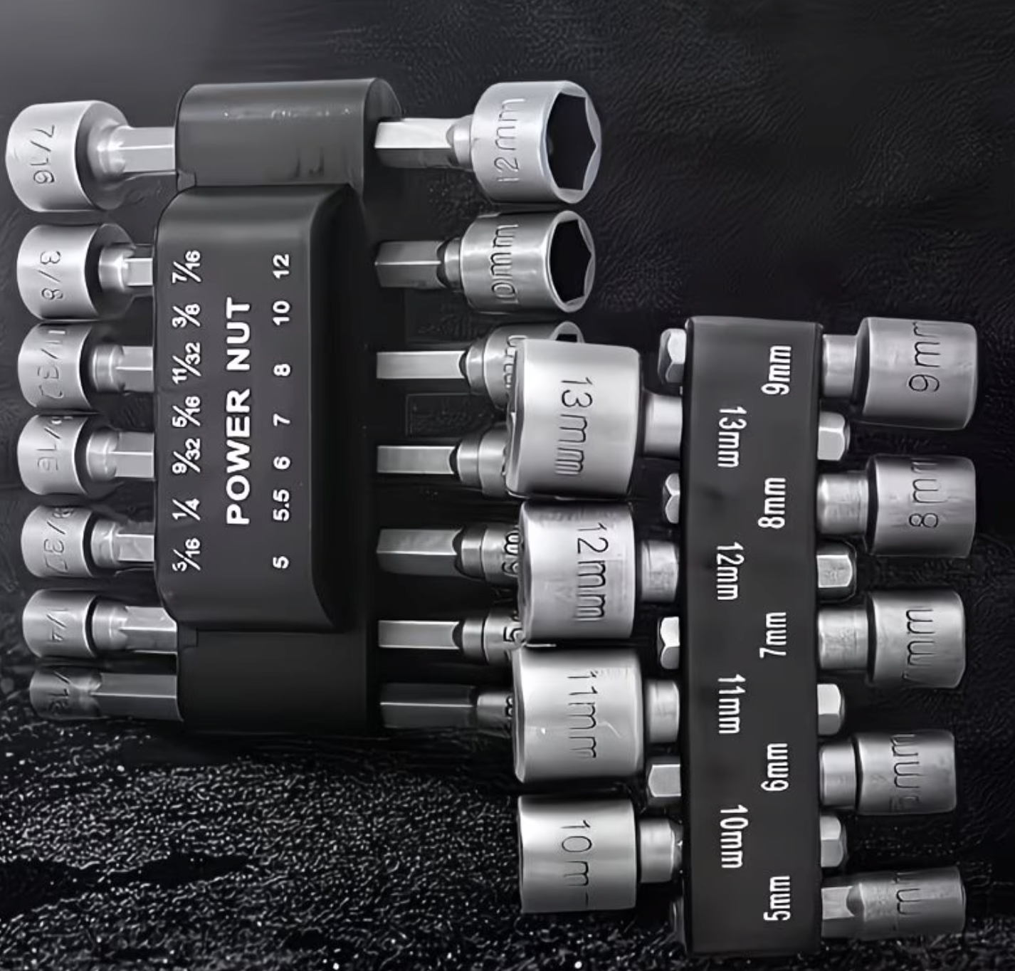Power Nut® - KIT 14 piezas para atornillar tuercas