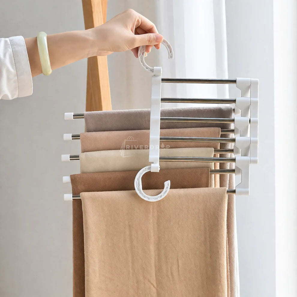 SpaceRack™ - Organiza tu ropa y gana espacio al instante