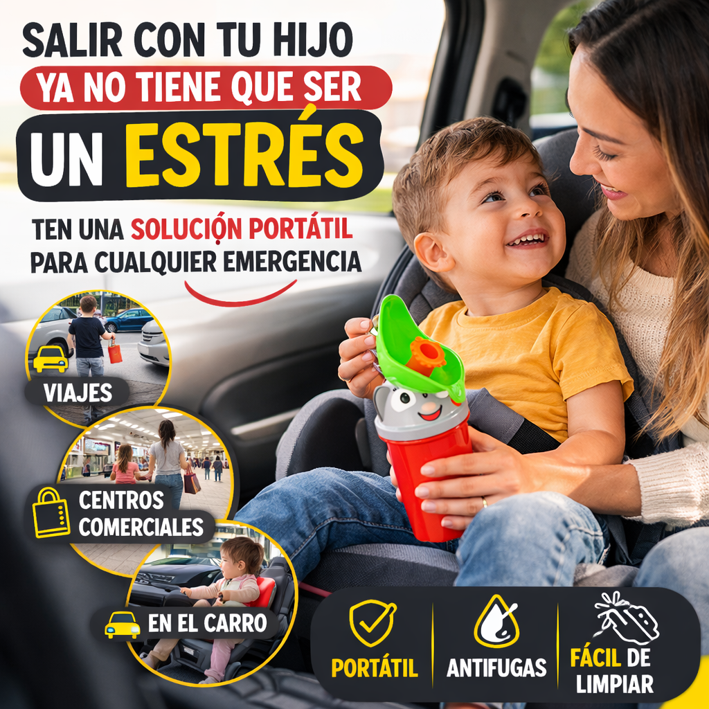 PottyGo® - Baño Portatil Para Niños