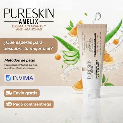 Pureskin® - Crema Facial Anti Manchas