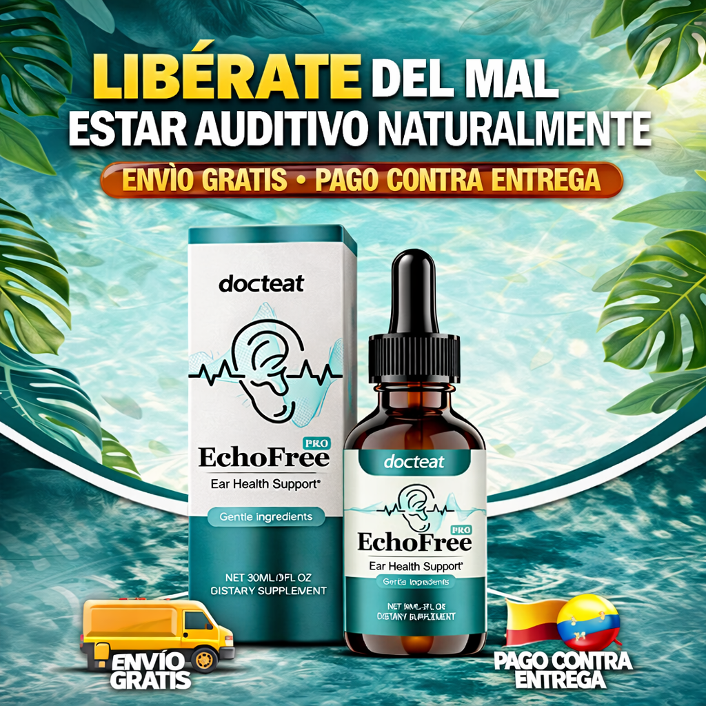 EchoFree® - Dile adiós al zumbido constante