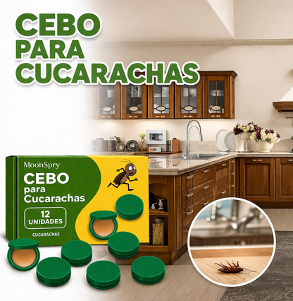 NidoX® - Elimina el nido Cebo Matacucarachas x12 unidades