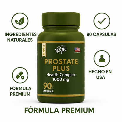 Prostate Plus® - Mejora el flujo urinario (90 Capsulas)