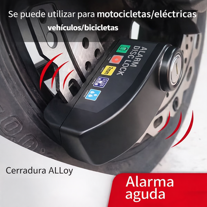 Candado Freno De Disco Con Alarma