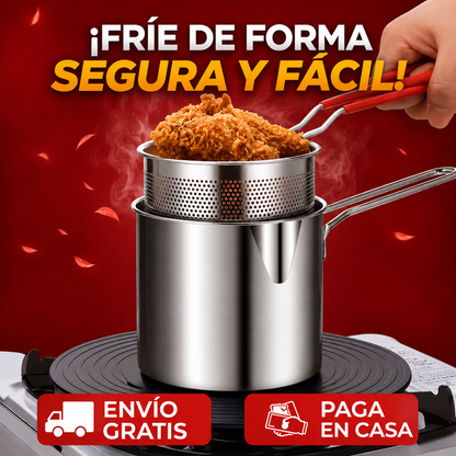 FryMaster™ - Freidora Premium Acero Inoxidable