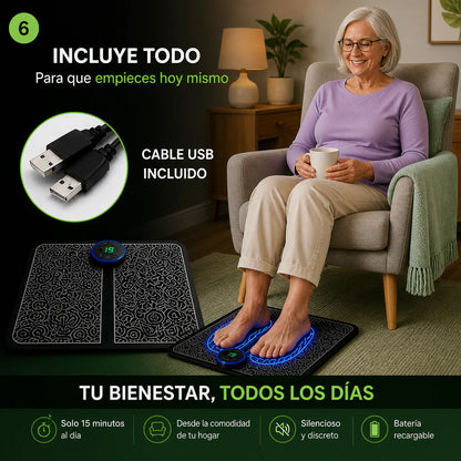 FootRelief Pro – Masajeador de Pies por Estimulación EMS