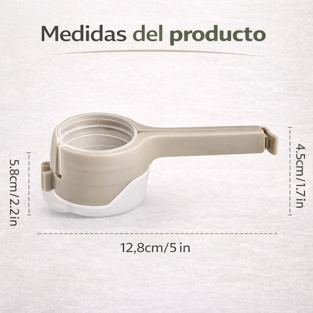 Fcozm® - Pack 3 Selladores De Bolsas Con Tapa