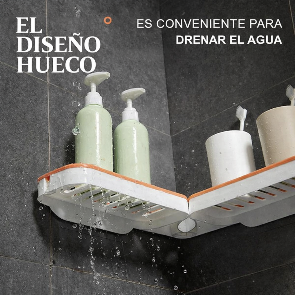 Estante Organizador Baño Giratorio 180