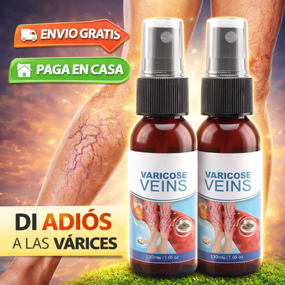 Varicose Veins® - Spray Alivio Para Tus Piernas (Oferta 2x1)
