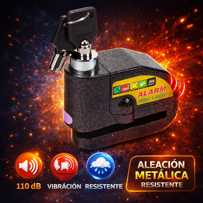 Candado Freno De Disco Con Alarma