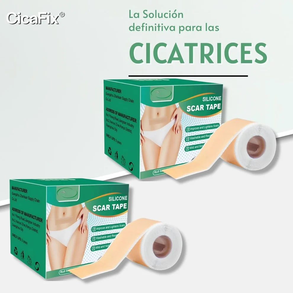 CicaFix® - Cinta De Silicona Para Cicatrizar