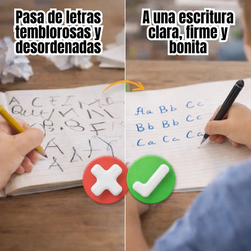 Set 4 Libros Caligrafía Aprendizaje Rápido y Letra Bonita