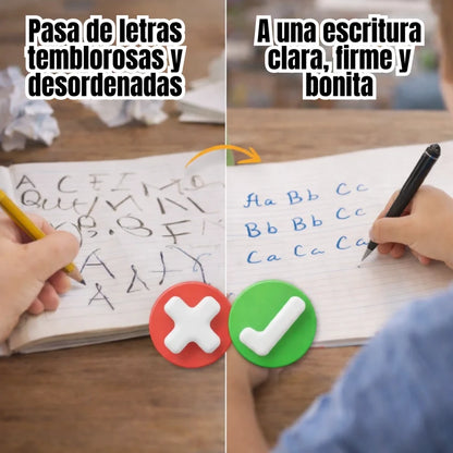 Set 4 Libros Caligrafía Aprendizaje Rápido y Letra Bonita