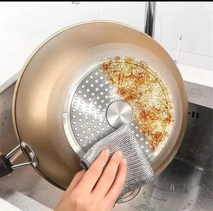Paños de limpieza multiuso de malla metálica | Llévate 5 paños