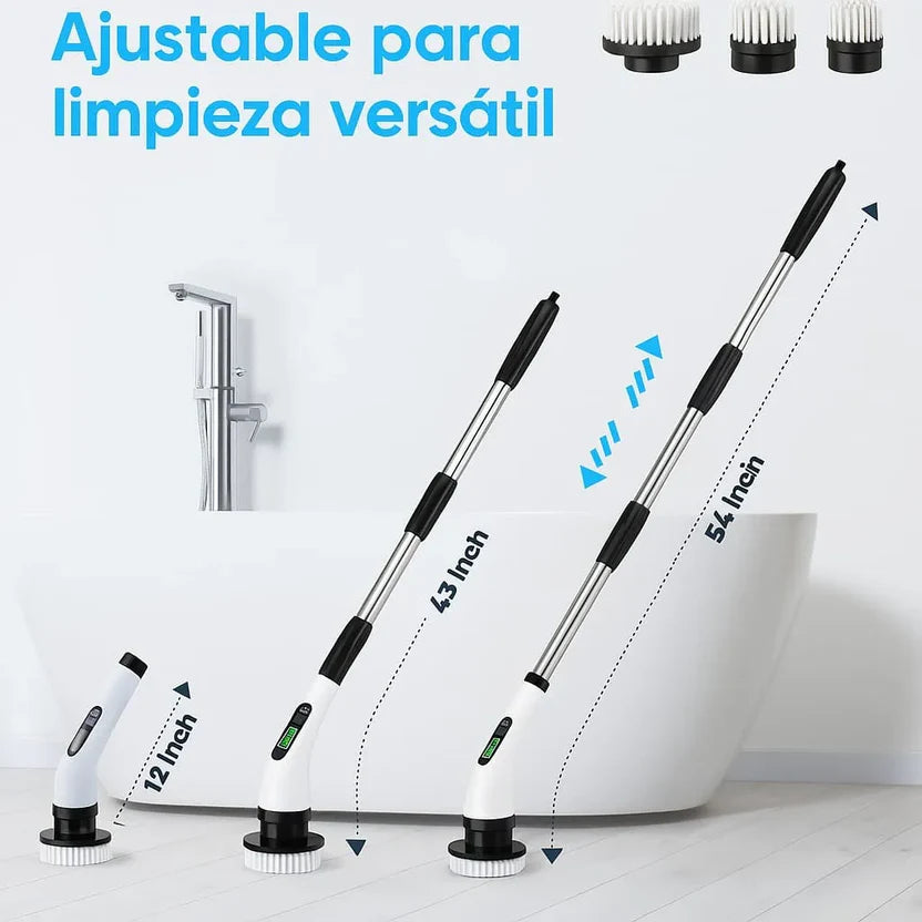 CleanSpin® - Cepillo Limpiador Eléctrico 360°