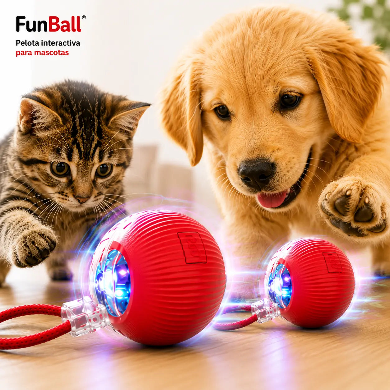 Pelota interactiva para mascotas (Promo hoy: Paga 1 lleva 2)