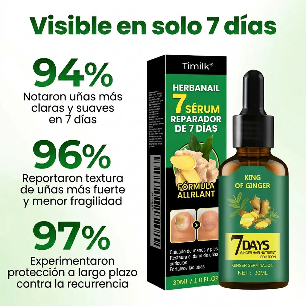Tratamiento Anti Hongos - Elimina Uñas Amarillas y las Fortalece desde 7 Días