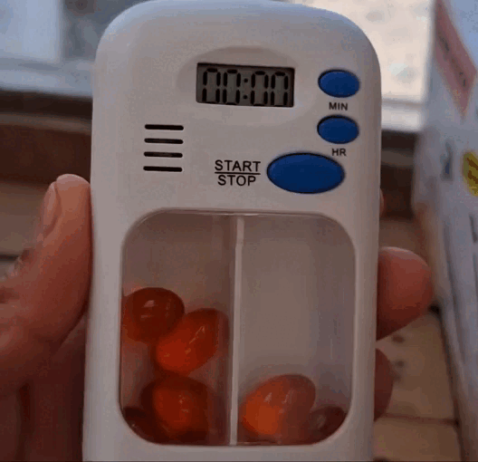 Pastillero Con Alarma