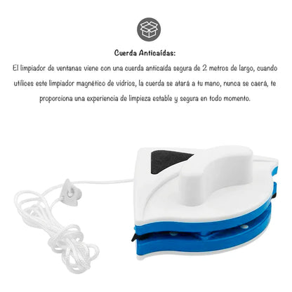 Limpiador de Vidrios Magnetico Bigan™️