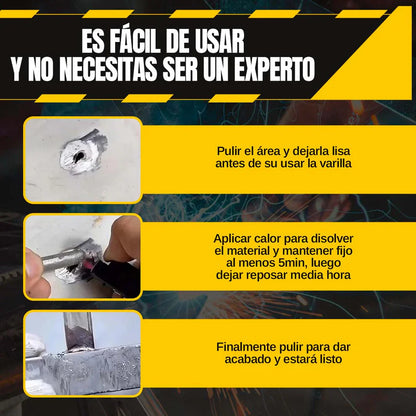 VARILLA DE SOLDADURA UNIVERSAL⚡🔥 PROMO 3 UNIDADES 🔥⚡