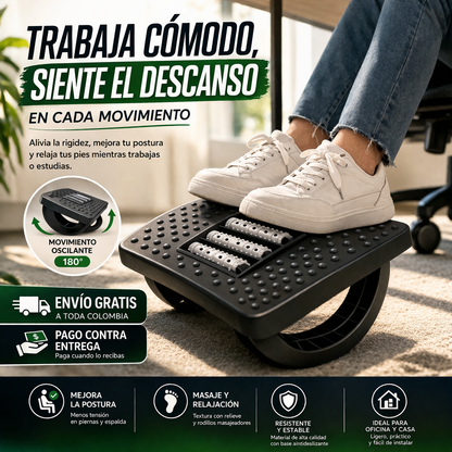 RelaxStep® - Reposa Pies Masajeador Oficina Descanso