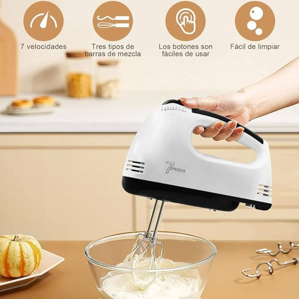 BakeFast™ – Batidora Eléctrica Compacta (2 en 1)