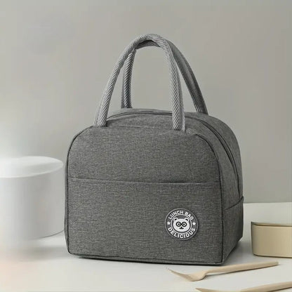Lonchera Térmica de Tela Oxford | Bolsa Aislante Portátil