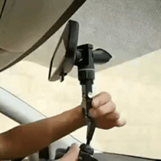 Soporte de celular para retrovisor