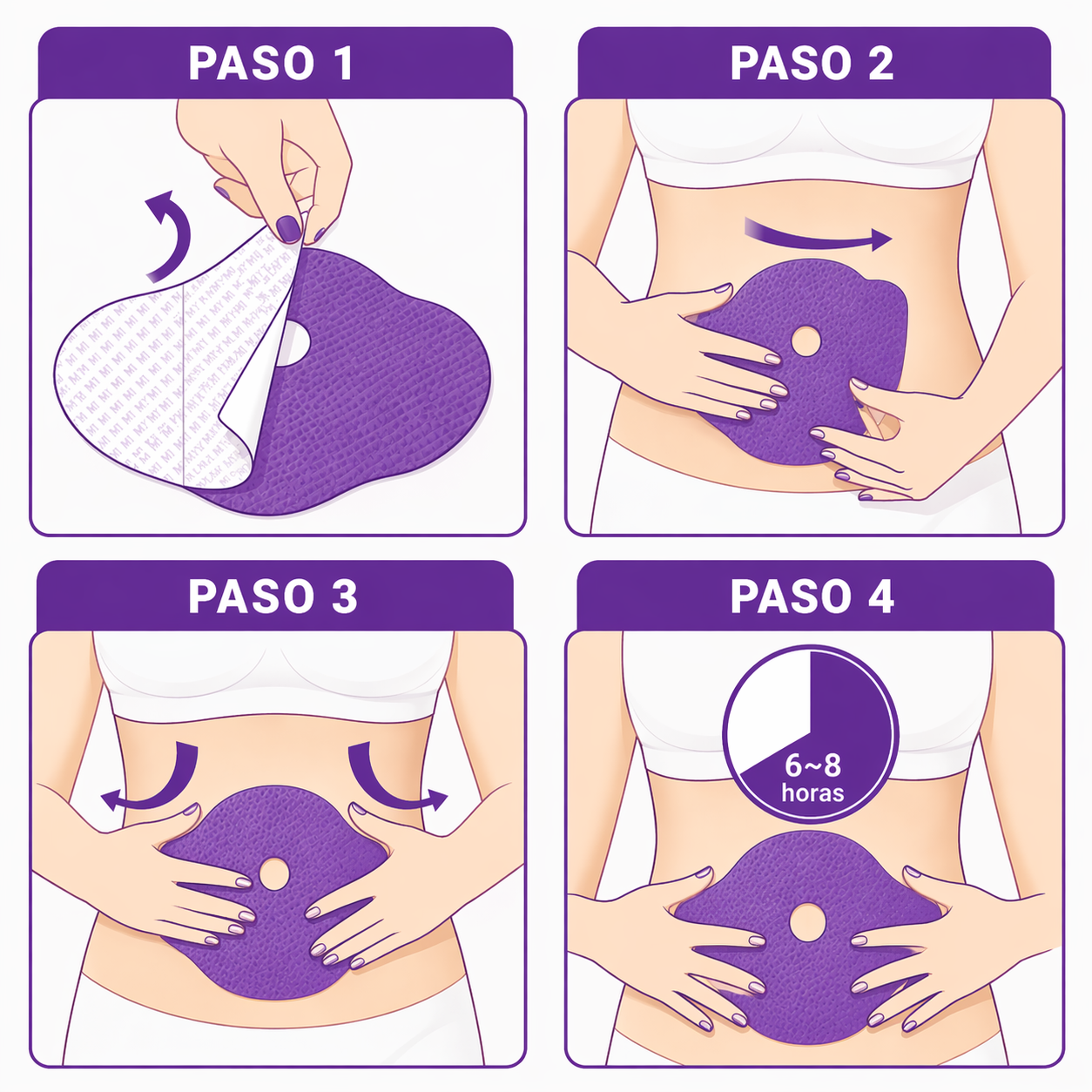 Mymi Wonder® - Parche Reductor Abdomen (X5 Unidades)