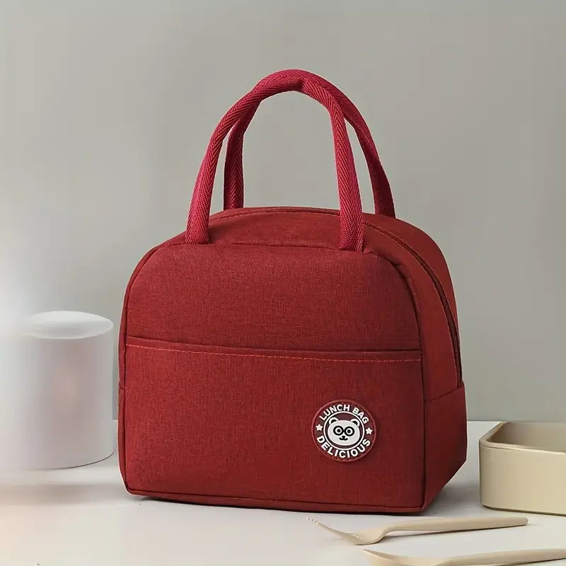 Lonchera Térmica de Tela Oxford | Bolsa Aislante Portátil