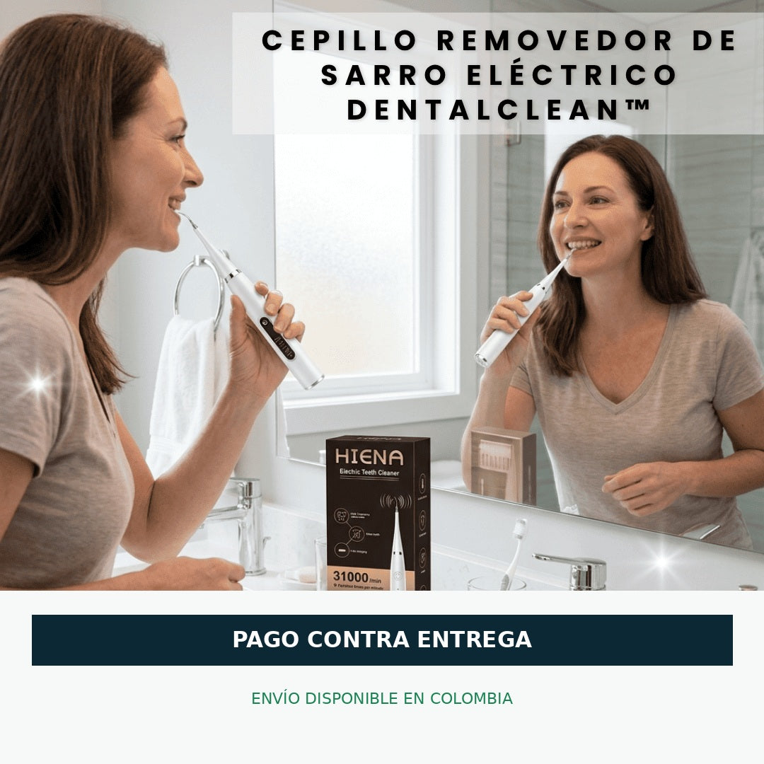 Cepillo Removedor de Sarro Eléctrico | DentalClean™