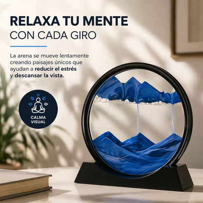 Reloj De Arena 3D  Sensorial
