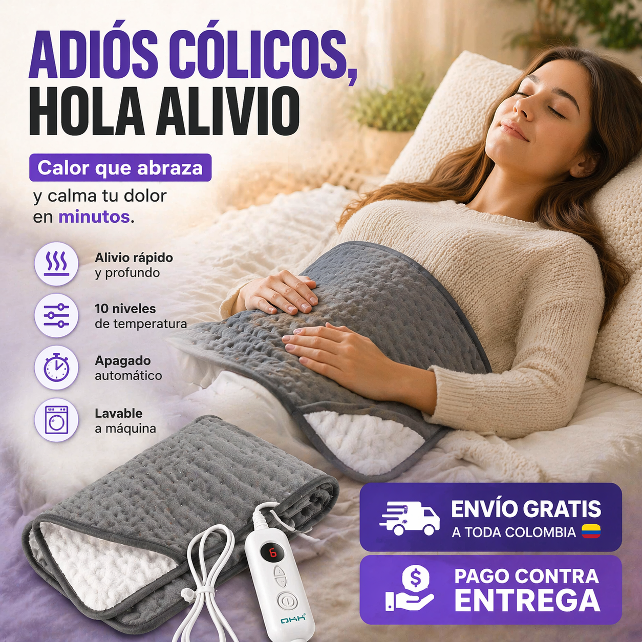 RelaxiTherm® - Almohadilla Compresa Térmica