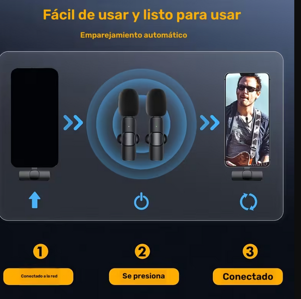 Microfono De Solapa K9 Lightning