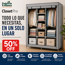 ClosetPro — Arma tu clóset en 20 minutos, sin herramientas